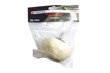 Насадка полировальная хлопковая ''полусфера ''на дрель 100мм (? хвостовика 6мм),в блистере Forsage F-PSP100M