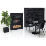 Портал Royal Flame loft под очаг xhd 28 черный 98х25х125 см