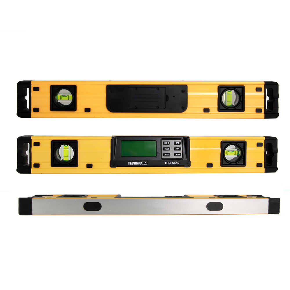 Уровень-угломер электронный с магнитом  450 мм TECHNICOM TC-LA450