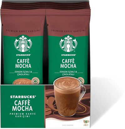 Кофейная смесь Starbucks Caffè Mocha Premium, 10 x 22 г - STARBUCKS