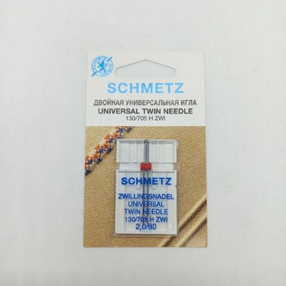 Иглы SCHMETZ twin universal  80/2.0