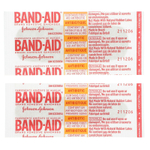 Band Aid, лейкопластыри, защита от инфекций, с Neosporin, 20 разных размеров