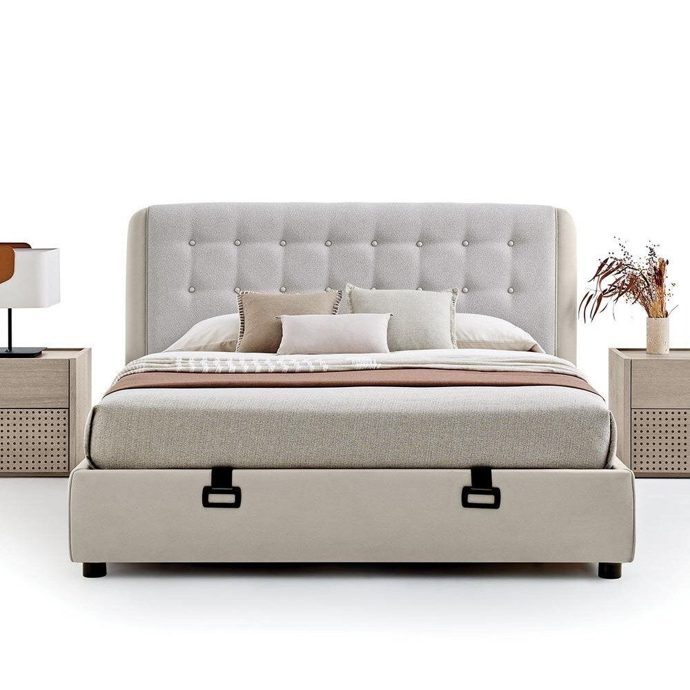 Кровать с изголовьем 160x200 ENZAHOME BOSTON EH69517