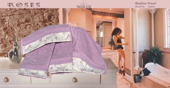 Набор салфеток  ROSES РОСЕС 30х50  Maison Dor Турция