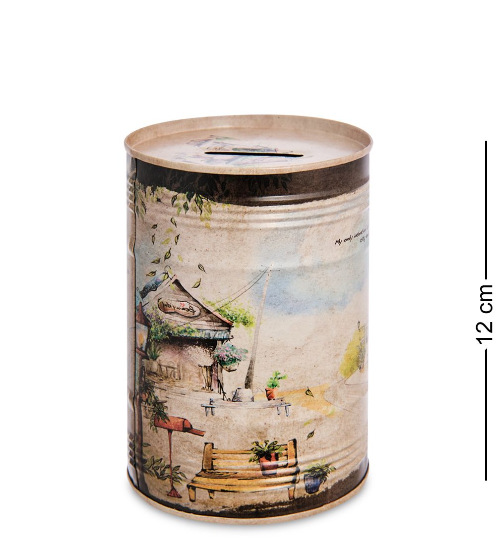 BX-202/1 Металлическая копилка «City background»