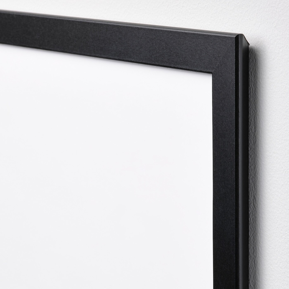 IKEA FISKBO  (ИКЕА ФИСКБО)  -  Рамка, черная, 21x30 см