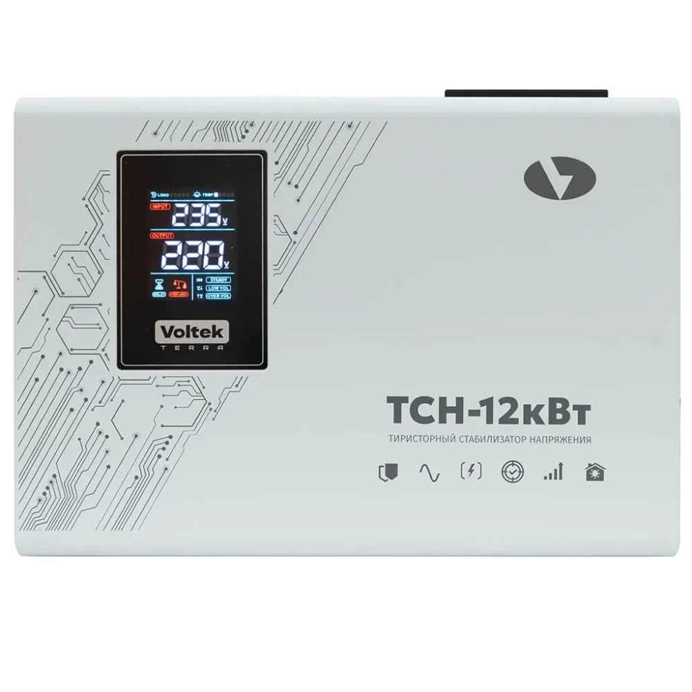 Стабилизатор напряжения однофазный VOLTEK ТСН 12000 (12000ВА)