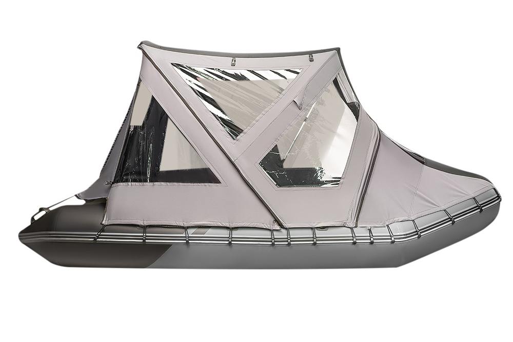 Тент трансформер КОМБИ Броня 340 СК (графит/черный)