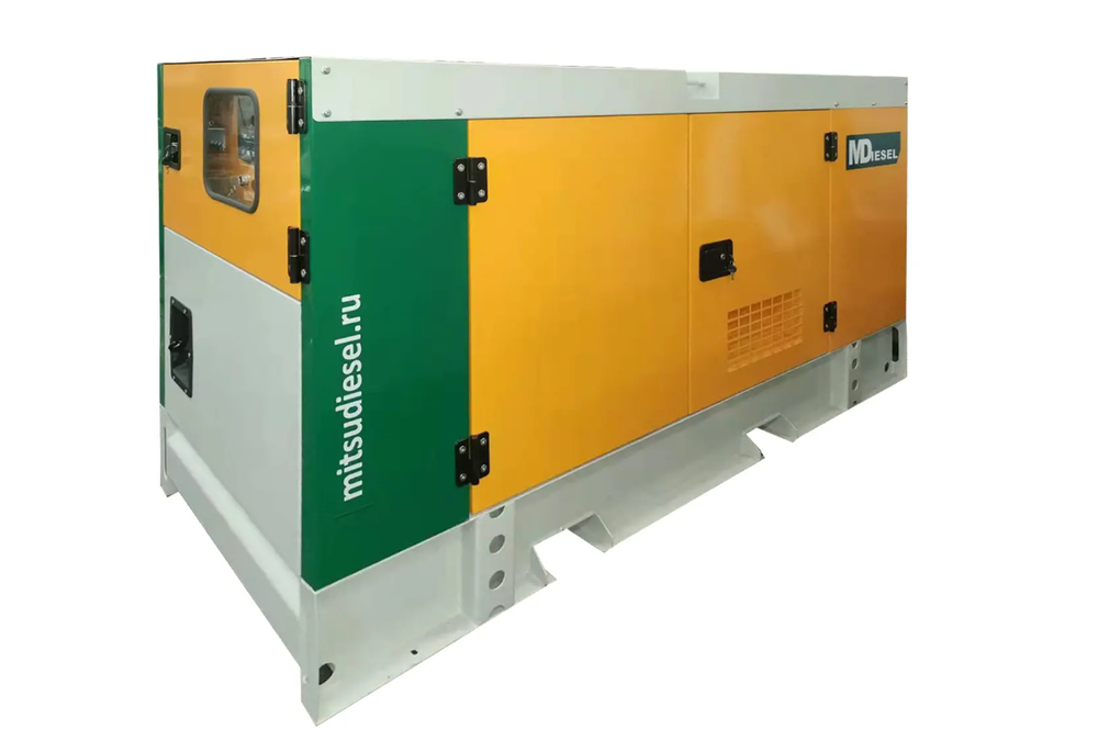 Дизельный генератор 60 кВт Mitsudiesel МД АД-60С-Т400-1РКМ29 в шумозащитном кожухе