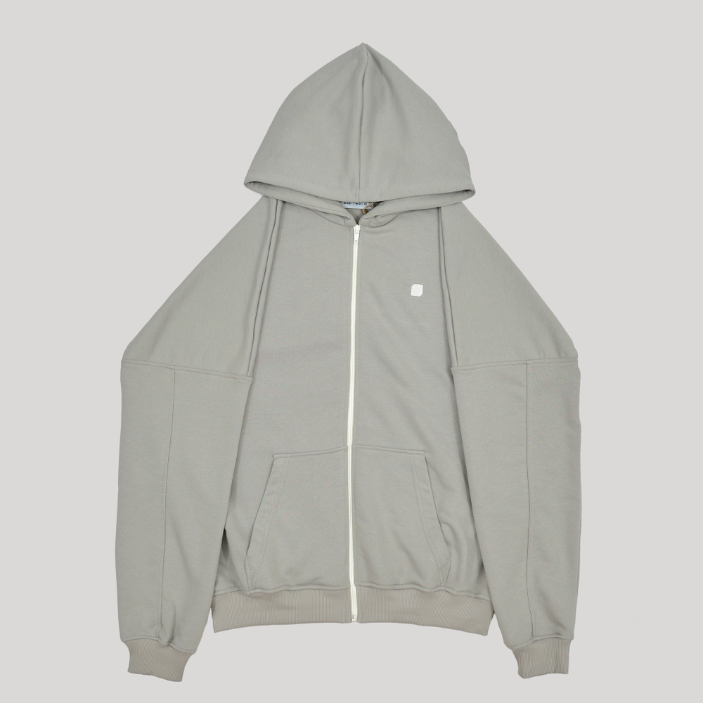 Zip-Up Hoodie LOGO Drizzle