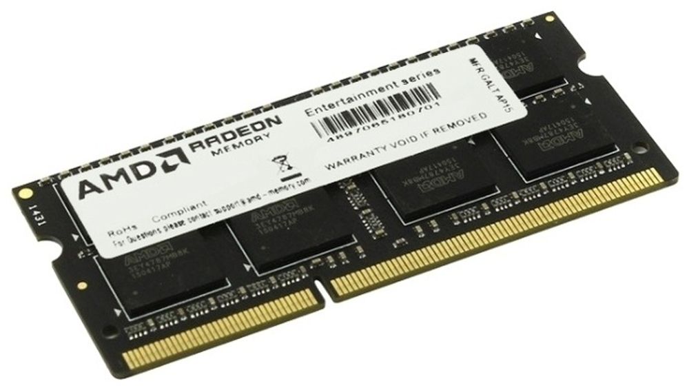 Оперативная память AMD Radeon R5 Entertainment R538G1601S2SL-U 8 Гб