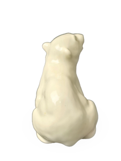 Фарфоровая статуэтка "Белый медведь" (ЛФЗ), 1970-1986 гг.