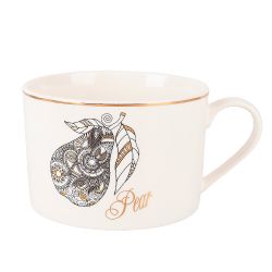 Набор чайный 4пр. " Apple&Pear" (2 персон) v=220мл (фарфор) (подарочная упаковка)