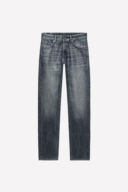 ZARA X LUDOVIC DE SAINT SERNIN ДЖИНСЫ ЗАУЖЕННОГО КРОЯ, СИНИЙ