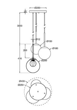 Люстра подвесная Maytoni   MOD521PL-03G