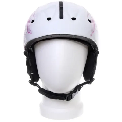 Шлем защитный для зимних видов спорта MS-86 Magenta Flower, размер M (55-58)