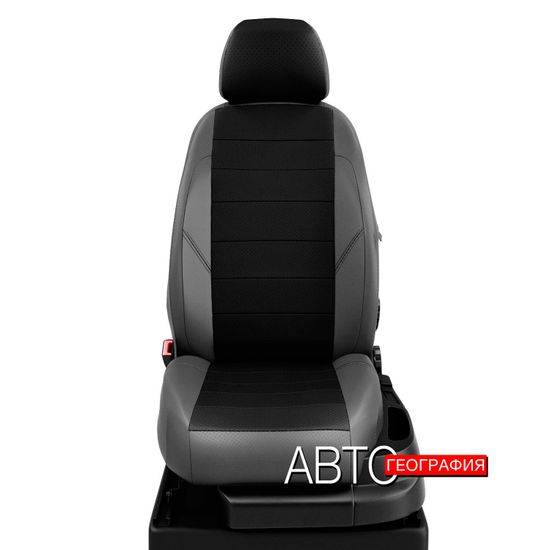 Чехлы на сиденья Nissan Qashqai II (2013-наст. время) из экокожи