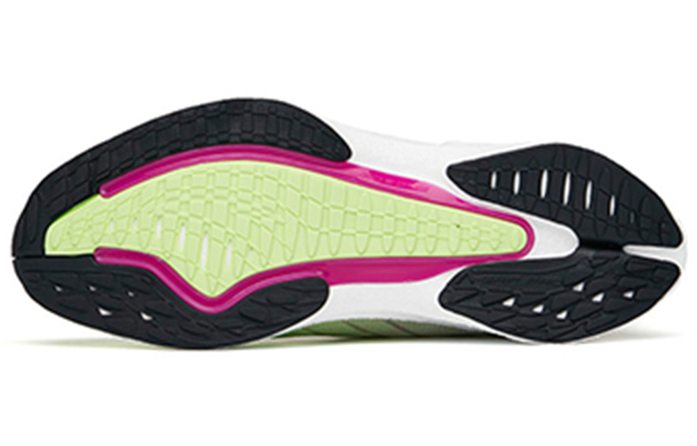 Anta Anta MACH Mach 2.0 shock absorption, non-slip, wear-resistant low-top running shoes green black and white