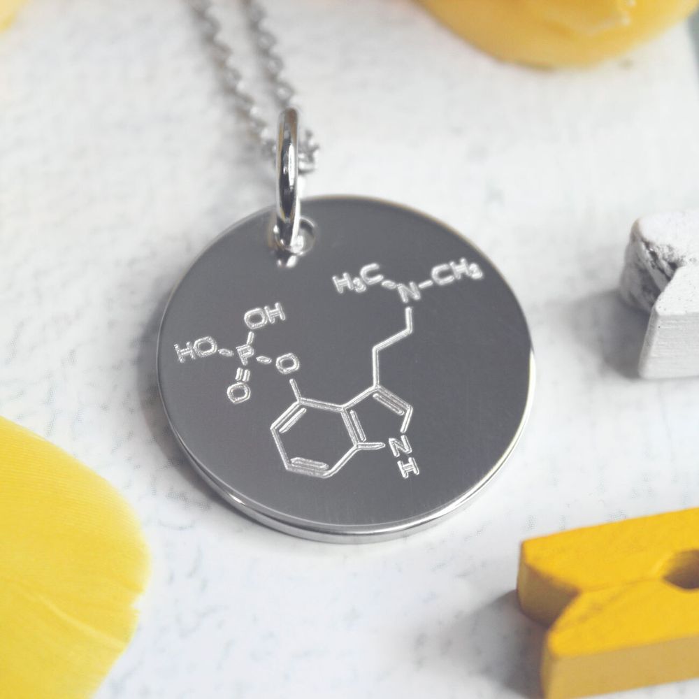 Подвеска с химической формулой на заказ