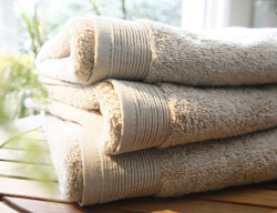 Полотенце Uni sable Blanc des Vosges 70x140 Бежевый