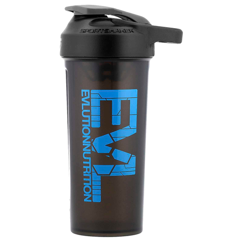 EVLution Nutrition, EVL Sport Shaker, черный, 27 унций