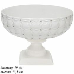 Lenardi 110147 Конфетница 19см. СЕВЕРНОЕ СИЯНИЕ в под.упак (х8)Керамика