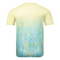 Мужское теннисное поло BIDI BADU Tafari Tech T-Shirt Men - Green, Yellow