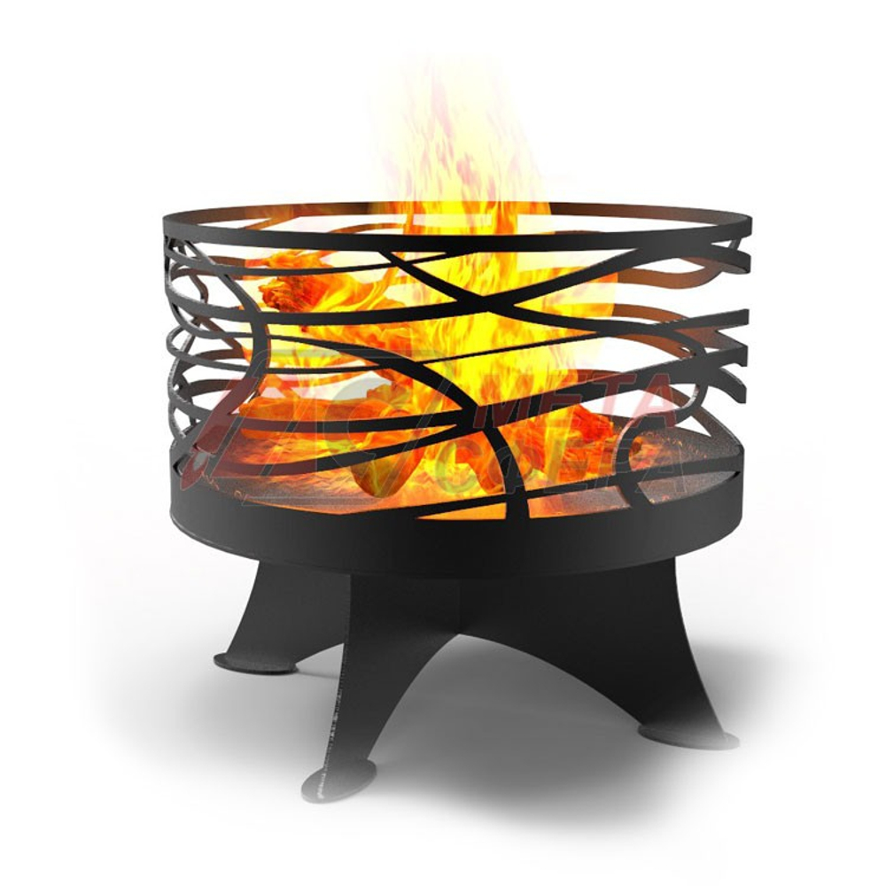 Чаша костровая Линии кольцо