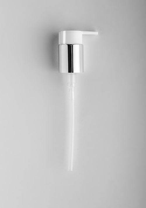 Дозатор серебряный с носиком