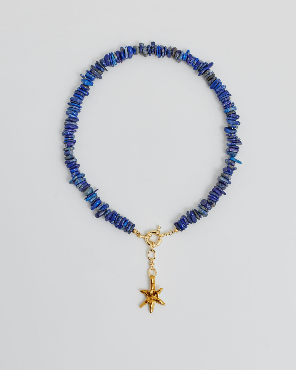 Gunga Колье с лазуритом и звездой