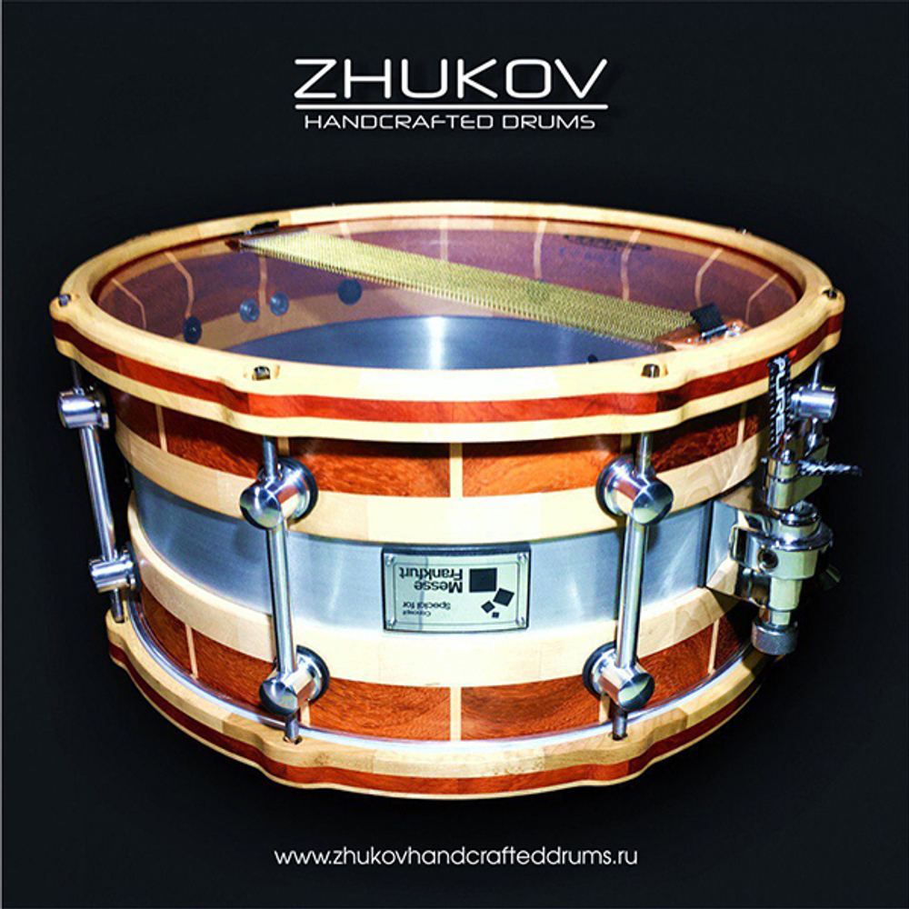 ZHD-SPLPDK147 Splice Series Малый барабан 14 x 7", падаук, Zhukov Handcrafted Drums