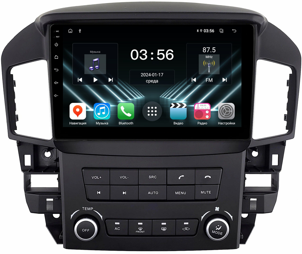 Магнитола для Lexus RX300 U10, Toyota Harrier 1 1997-2003 (любая комплектация) - FarCar DX9-9598F2 монитор 9" IPS на Android 13, 4+64Гб, CarPlay