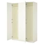 Шкаф - IKEA PAX/FORSAND/ПАКС/ФОРСАНД ИКЕА, 150х60х236,4 см, белый
