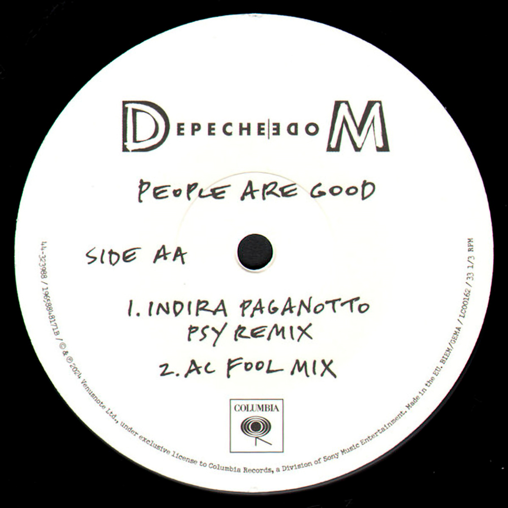 Depeche Mode / Before We Drown (Remixes) / People Are Good (Remixes)(Limited Edition)(12" Vinyl Single)