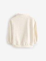 Толстовка на молнии для девочки Next E29-214, Молочный