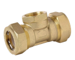Тройник для гоф. трубы 20х3/4Fх20 VER-PRO (60/5шт)