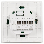 Встраиваемый программируемый термостат для электрического тёплого пола TEPLOCOM TSF-Prog-220/16A