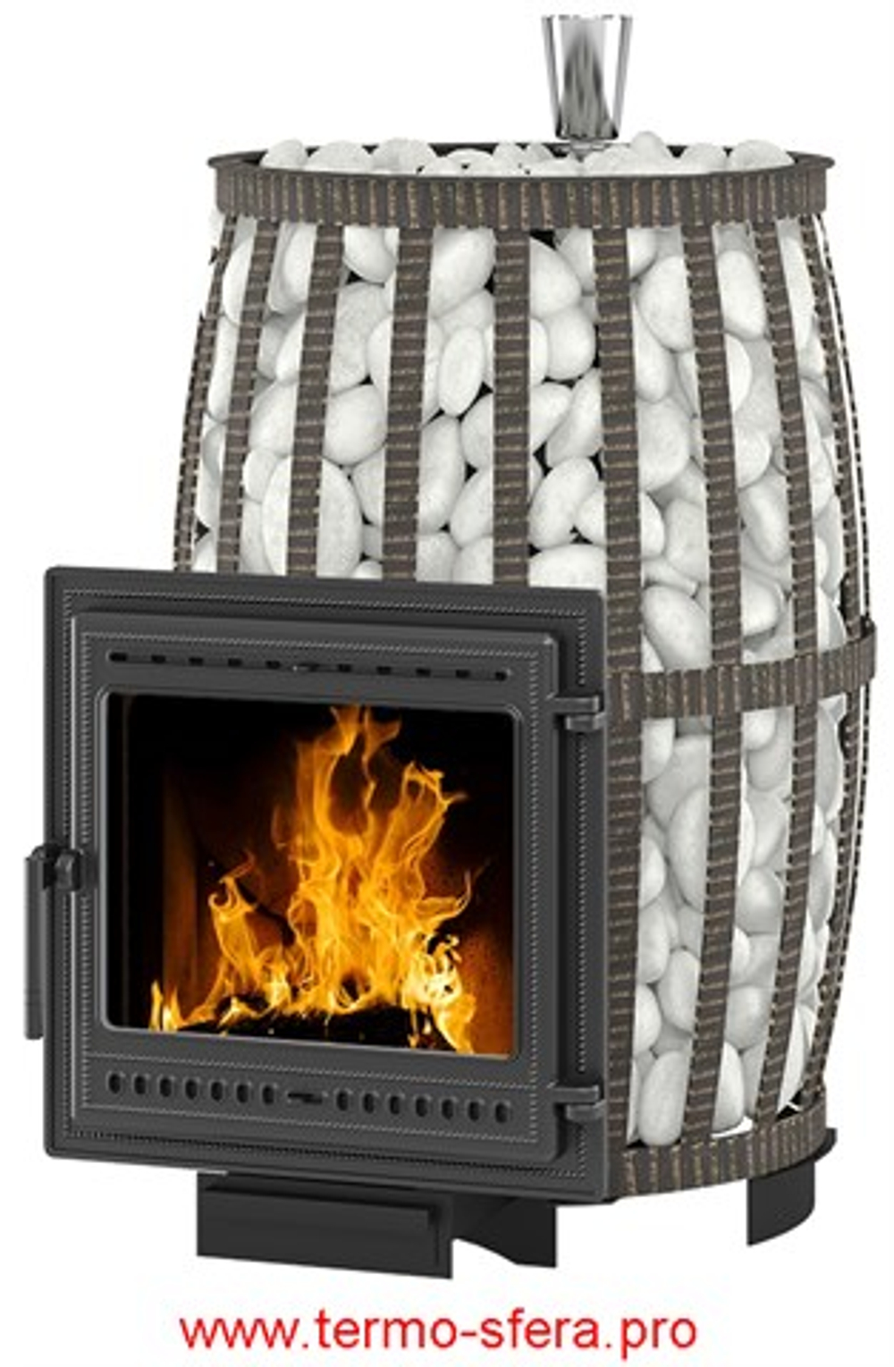 Печь ВЕЗУВИЙ Легенда Русский пар Ковка 24 (505)