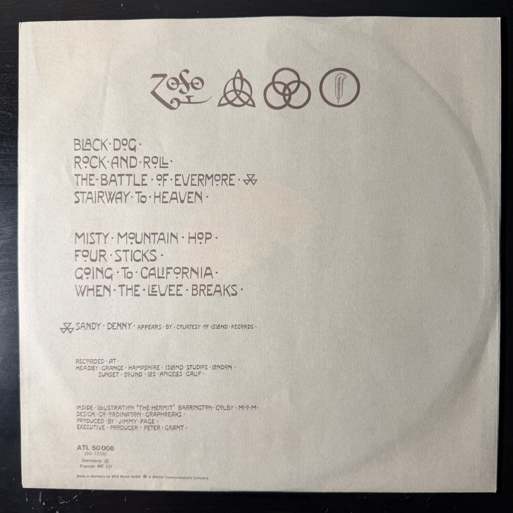 Led Zeppelin - Untitled (Германия 1991г.)
