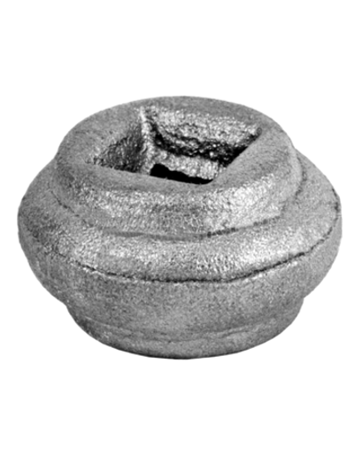 Кованый элемент Вставка в балясину, 22x40, кв:12 вес: 0.12 кг.