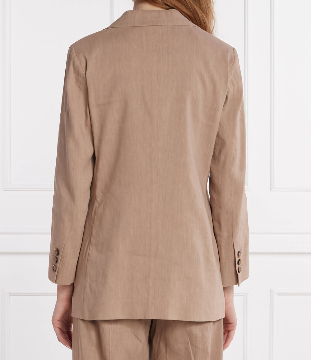 Льняный жакет ALBA Marella SPORT - бежевый(13041065)