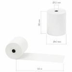 Чековая лента 80*80*12мм, термо, Brauberg