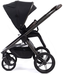 Детская коляска Peppy Monaco Thermo 3 в 1 с автокреслом First Black