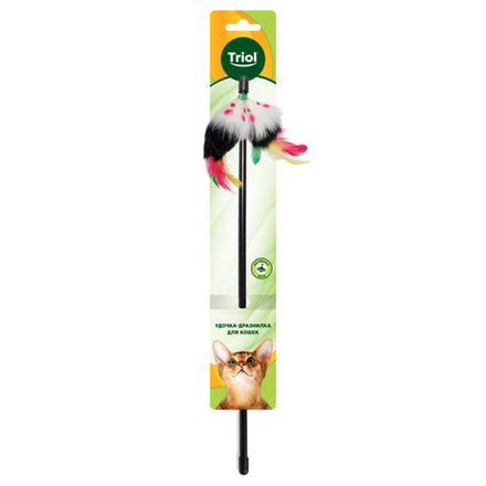 Игрушка для кошек Triol Удочка-дразнилка Две мышки