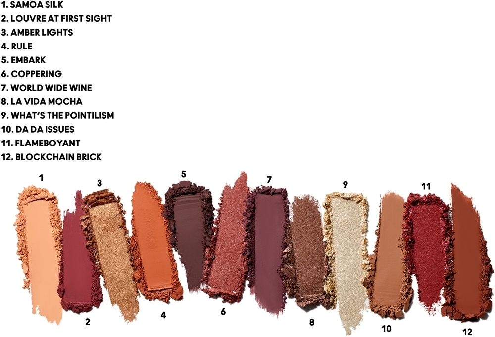 MAC Cosmetics Connect In Colour Eye Shadow Palette 12 shades - палитра теней для век, 12,2 g