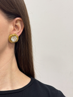 Клипсы с кристаллами Sonia Rykiel