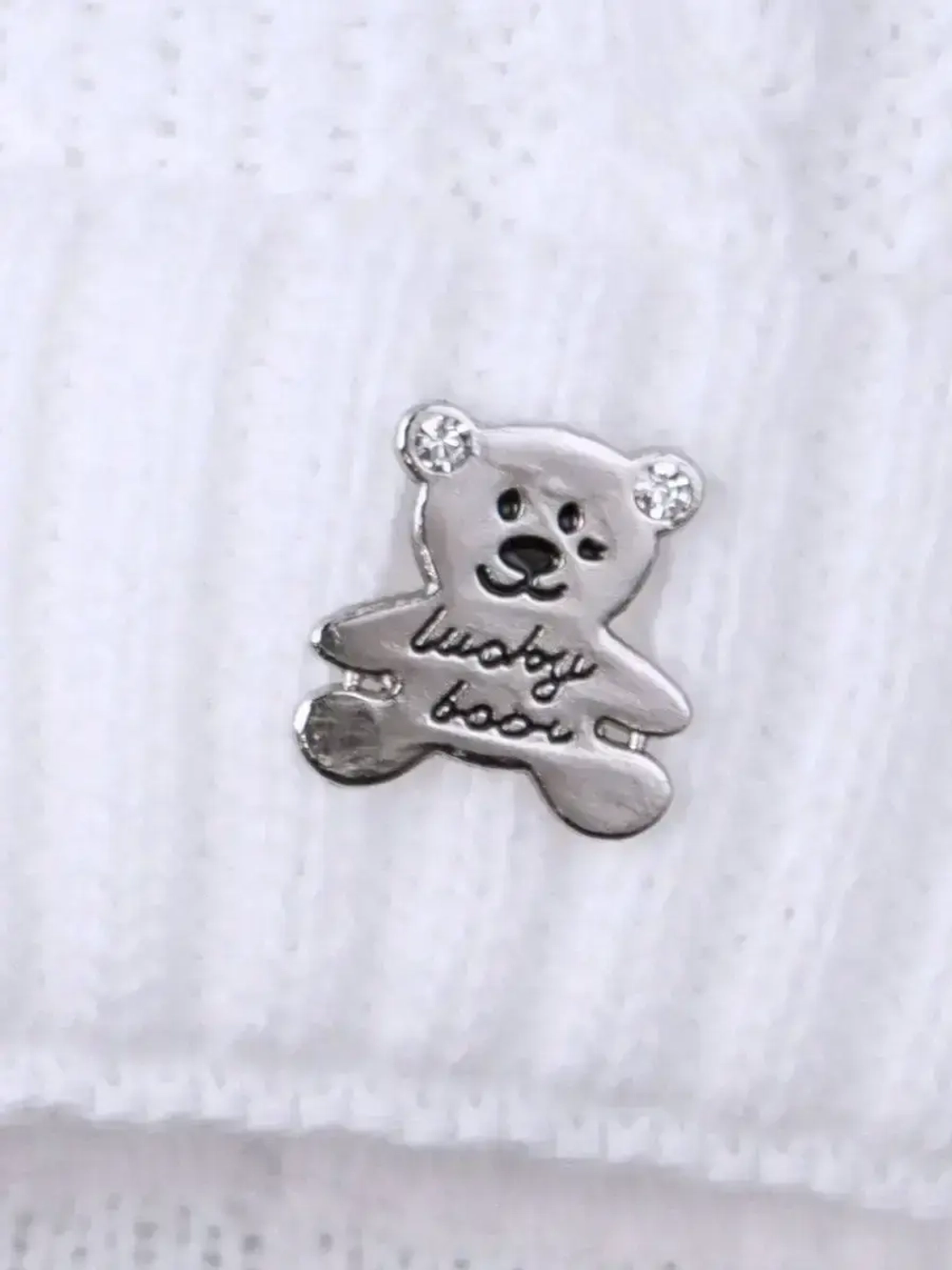 Шапка для новорожденных вязаная на осень