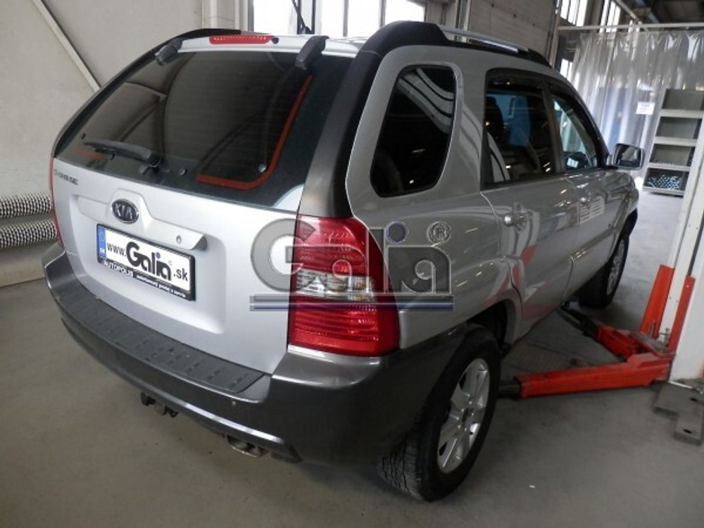 Фаркоп оцинкованный Galia H070A для Hyundai Tucson 2004-2010, Kia Sportage 2004-2010(паспорт и сертификат в комплекте)(без электрики)