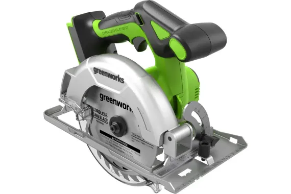 Аккумуляторная дисковая пила "GREENWORKS" GD24CS165 1501607 (без АКБ и ЗУ)