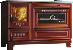 Дровяная кухонная печь Simge Soba 6020